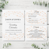 Étiquette Moderne Blush ivoire Romantique Pearl Neutre Maria (Personnalisez la collection de ce créateur indépendant.)