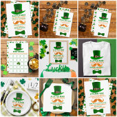 Modern Leprechaun St. Patrick's Day Baby shower Bedankdoosjes