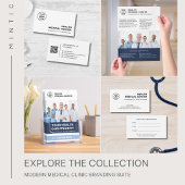 Carte De Rendez-vous Médecin de clinique multiple