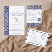 Save The Date Dolce Vita Limoncello boire un mariage Enregistrer (Personnalisez la collection de ce créateur indépendant. )