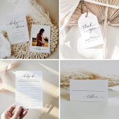 Poster Baby shower Élégant Un Message Du Signe Bump