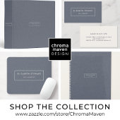 Sachets En Papier Linge bleu minimaliste moderne