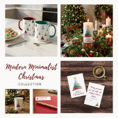 Mug deux tons pour l'arbre de Noël moderne