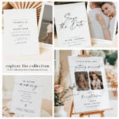 Poster BLAIR Modern Bohemian Mariage Open Seing