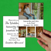 Invitation Moderne minimaliste Élégant 4 Répétition photo