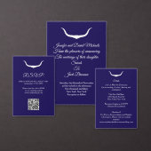 Carte De Placement Texas Longhorn Mariage plié carte Place (Personnalisez la collection de ce créateur indépendant.)