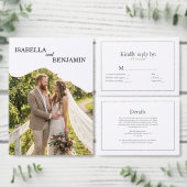 Numéro De Table Modèle avec photo personnalisable mariage (Personnalisez la collection de ce créateur indépendant.)