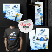 Tampon Auto-encreur Modern Pressure Washing Power Wash House Cleaning