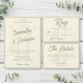 Papier Modern Sage Green Signature Drinks Wedding Sign (Personnalisez la collection de ce créateur indépendant.)