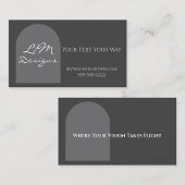 Carte De Visite Sleek Minimalist