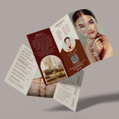 Luxe Medspa Service Menu Flyer Sjabloon