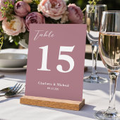 Stoffige Roze Script Moderne Trendy Bruiloft Blikjeskoeler