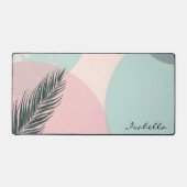 Collection Moderne Abstraite Rose Pâle Menthe (Recto)