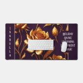 Collection moderne de luxe Big Gold Rose (Clavier et souris)