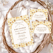 Invitation Mommy to Bee Honeycomb Baby Shower