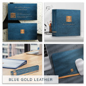 Luxe elegante gouden glitter blauw monogram Case-Mate iPhone case