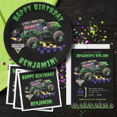 Étiquette Logo de Monster Jam
