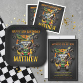 Monster Jam-logo Etiket