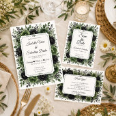 Save The Date Mariage Botanique Maussade