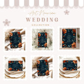 Save The Date Moody Floral Gothique