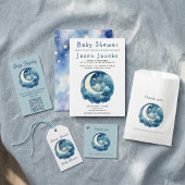 Ballotins Ciel étoilé et baby shower de lune bienvenue