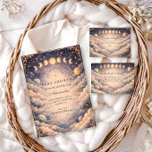 Serviette En Papier Moon Phases Space Baby Shower