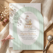 Poster Fête de bébé Canard et Caneton Adorables