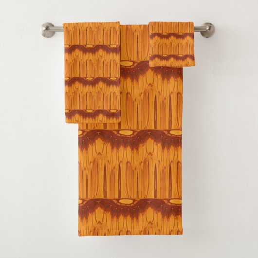 Collection Motif orange / Brown #25 (En situation)