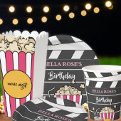 Invitation Soirée Cinéma pour l'anniversaire des filles