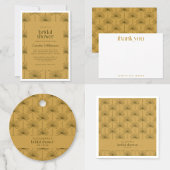 Tenture Palm Leaf Botanical Moutarde Personnalisé Mariage