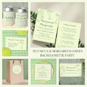 Invitation Muumuus & Margaritas Green Bachelorette Weekend