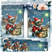 Étiquette Naughty List Delivery: The Goblin Clause Chronicle