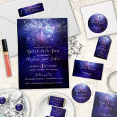 Assiettes En Carton Nuit sous les étoiles Galaxy