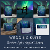 Carte Northern Lights Magical Moment Save the Date