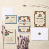 Numéro De Table Mariage norvégien Rosemaling (Personnalisez la collection de ce créateur indépendant.)