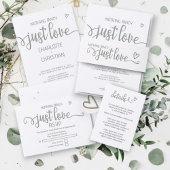 Menu Mariage personnalisé Sage Green