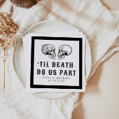 Invitation NOVA Til Death Gothique Skull Détails Mariages et