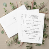 Nuptial Grace Catholic Wedding Uitnodigingen Wikkel (Personaliseer deze collectie van deze onafhankelijke maker. Test)