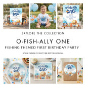 Invitation O-fish-ally One Fisherman Boy 1st Birthday