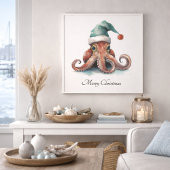 Invitation Octopus Christmas Joy, coutume