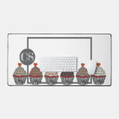 Collection of cupcakes bureaumat (Keyboard & Muis)
