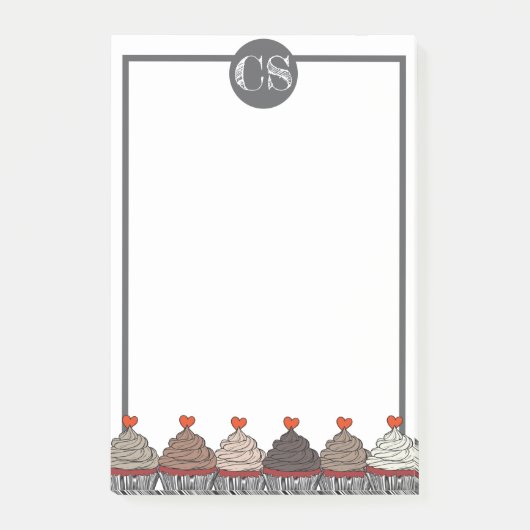 Collection of cupcakes post-it® notes (Voorkant)