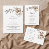 Menu Magnolia Sculptural 3D Flower (Personnalisez la collection de ce créateur indépendant. )