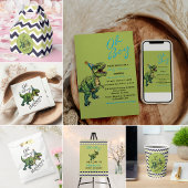 Sachets En Papier Oh mon Dieu ! Baby shower Dinosaur