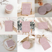 Oh Meisje Modern Baby shower Bedankjes Labels