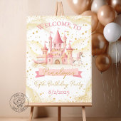 Serviette En Papier Princess Happy Birthday Paper Napkin