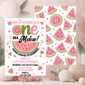 Faire-part de premier anniversaire « One in a Melo