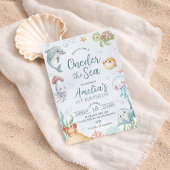 Signe De Table Ocean Time Capsule Table Sign