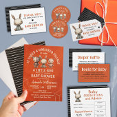 Papier Boo Halloween Baby shower Prédictions et conseils