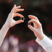 Elegant Floral Wedding Invitation